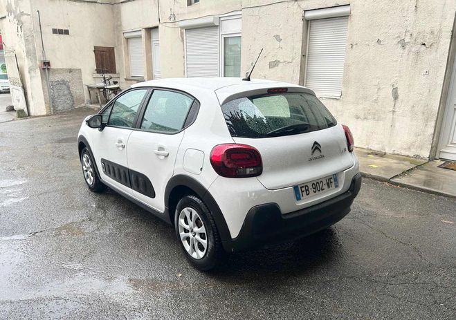 Citroen C3 1.2 83ch 2 places prix ttc : 4990 ht 415 Blanc de 2018