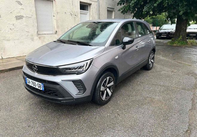 Opel Crossland X 1.2 83 edition 06-2022 prix ttc : 9990 h Gris de 2022
