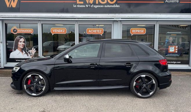 Audi RS3 SPORTBACK 2.5 TFSI 400 QUATTRO S-TRONIC  Noir de 2019