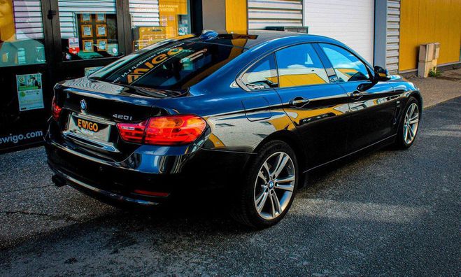 BMW Serie 4 Gran Coupe 420 IA 184 CH SPORt Noir de 2017