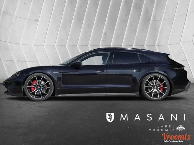 Porsche Taycan 4s sport turismo new facelift ge 18 inno Noir de 2024