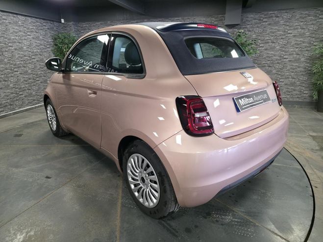 Fiat 500 Cabriolet Electrique 42 kWh Rose de 2023