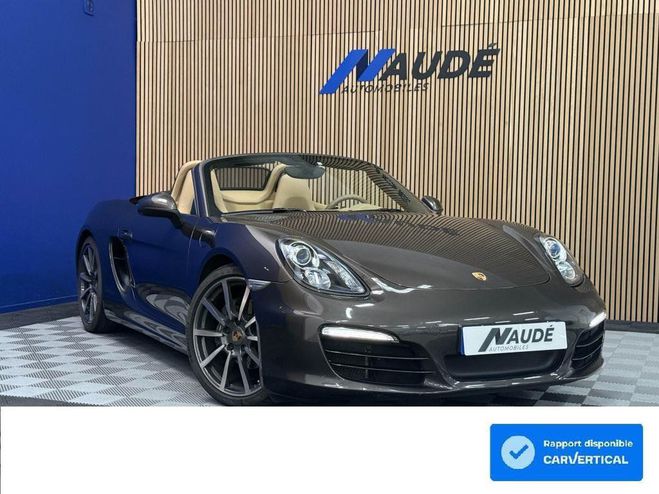 Porsche Boxster 981 2.7 265 CH PDK - IMMAT FRANCE MARRON de 2014