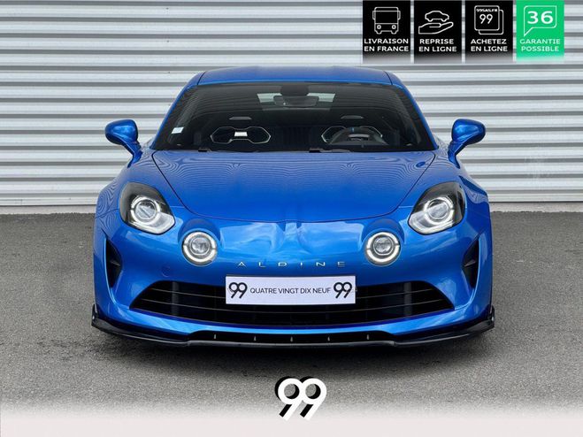 Alpine Renault A110 PREMIERE EDITION SIEGE SPORT SYSTEME FOC BLEU de 2018