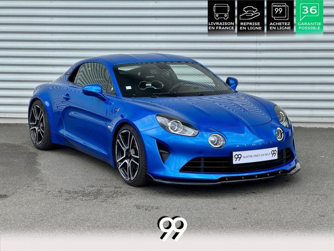 Alpine Renault A110 PREMIERE EDITION SIEGE SPORT SYSTEME FOC BLEU de 2018