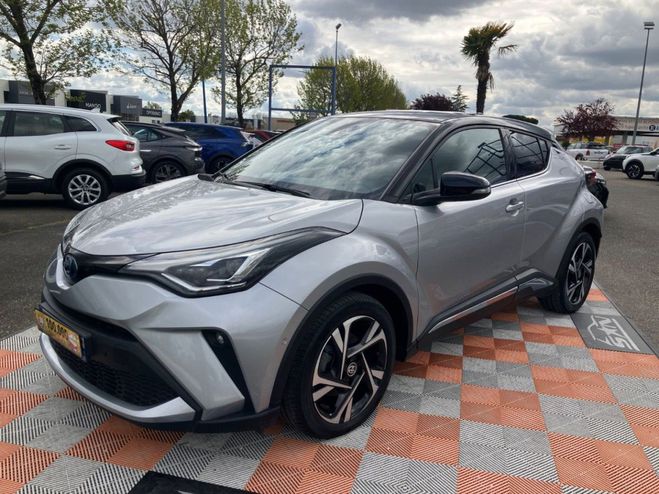 Toyota C HR 2.0 184 HYBRIDE BVA COLLECTION CUIR GPS  Gris Clair de 2022
