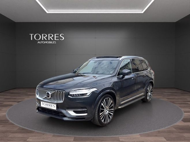 Volvo XC90 T8 408 CH INSCRIPTION LUXE POLESTAR AWD  GRIS de 2020