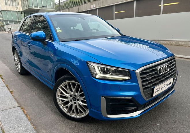 Audi Q2 2.0 tdi 190 s line quattro tronic Bleu de 2017
