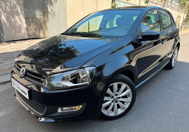 Volkswagen Polo v 1.6 tdi 90 cr fap sportline dsg7 5p Noir de 2010