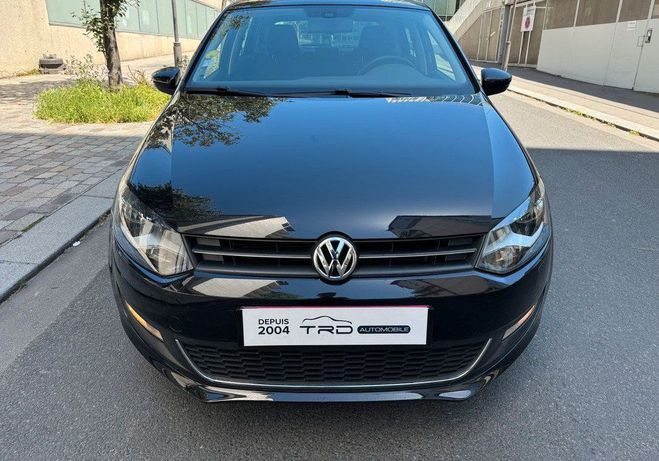 Volkswagen Polo v 1.6 tdi 90 cr fap sportline dsg7 5p Noir de 2010