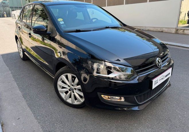 Volkswagen Polo v 1.6 tdi 90 cr fap sportline dsg7 5p Noir de 2010