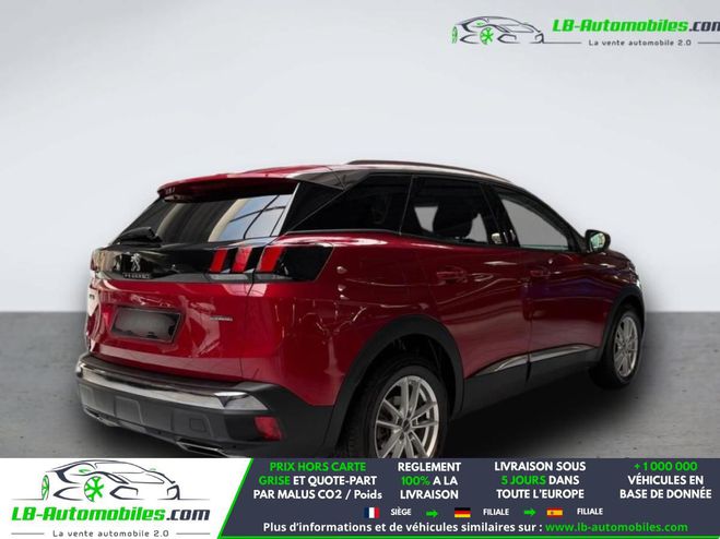 Peugeot 3008 1.2 Puretech 130ch  BVM Rouge M�tallique de 2017