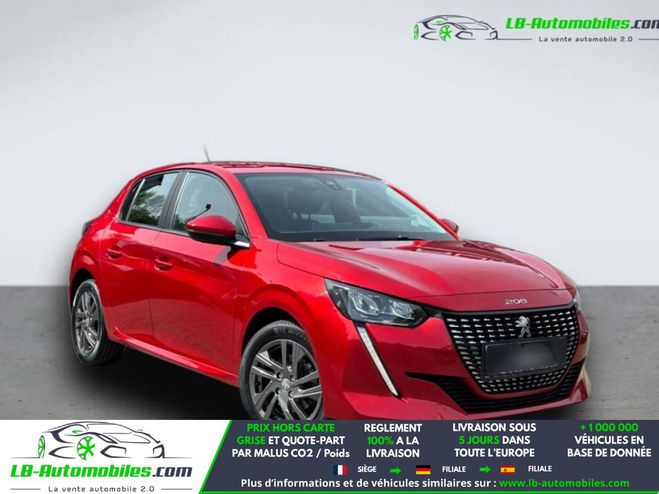 Peugeot 208 PureTech 100  BVM Rouge M�tallique de 2021
