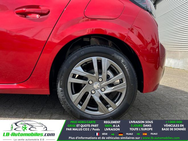 Peugeot 208 PureTech 100  BVM Rouge M�tallique de 2021
