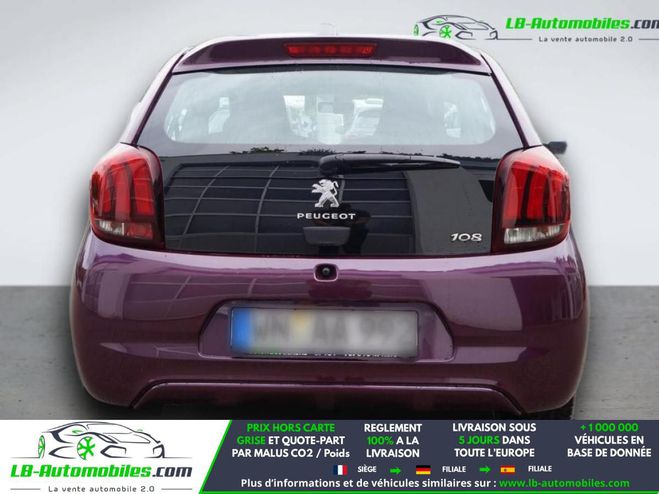 Peugeot 108 1.2 82ch BVM Prune M�tallique de 2016