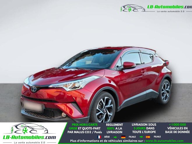 Toyota C HR Hybride 122 ch BVA Rouge M�tallique de 2018