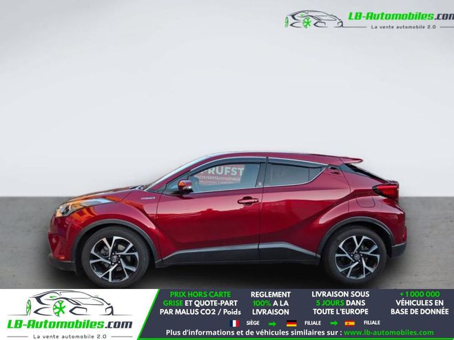Toyota C HR Hybride 122 ch BVA Rouge M�tallique de 2018