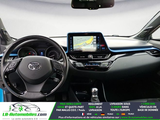 Toyota C HR Hybride 122 ch BVA Bleu M�tallique de 2019