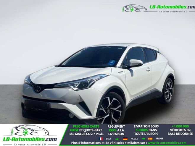Toyota C HR Hybride 122 ch BVA Blanc de 2018