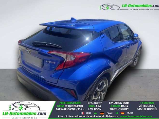 Toyota C HR Hybride 122 ch BVA Bleu M�tallique de 2018