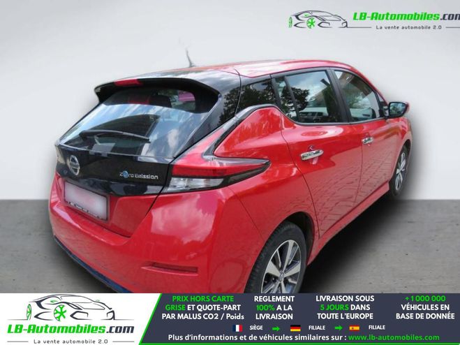 Nissan Leaf Electrique 40kWh 150 ch BVA Rouge de 2021