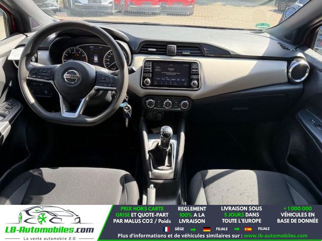 Nissan Micra IG-T 100 BVM Rouge M�tallique de 2020
