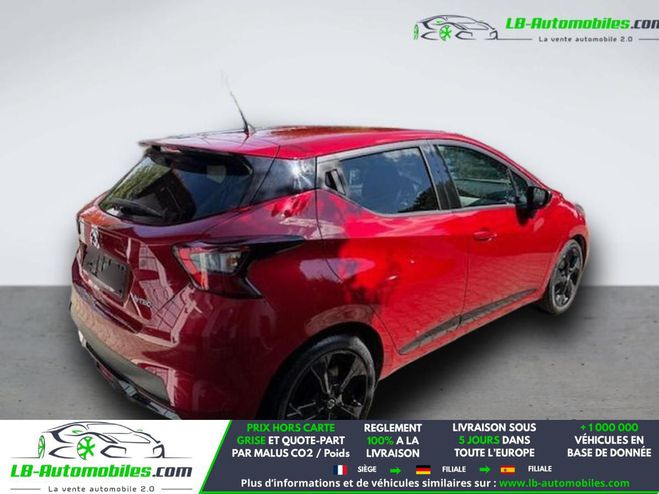 Nissan Micra IG-T 100 BVM Rouge M�tallique de 2020