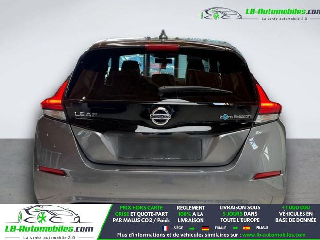 Nissan Leaf Electrique 62kWh 217 ch BVA Gris M�tallique de 2021