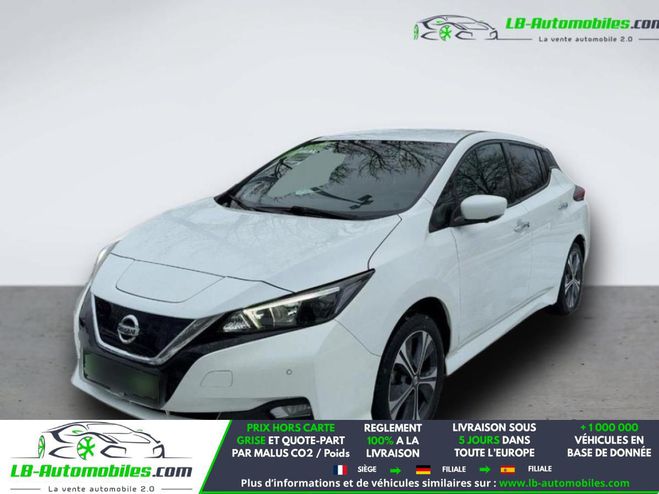 Nissan Leaf Electrique 62kWh 217 ch BVA Blanc de 2021