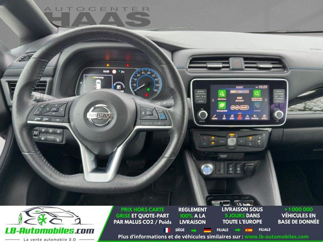 Nissan Leaf Electrique 62kWh 217 ch BVA Blanc de 2021