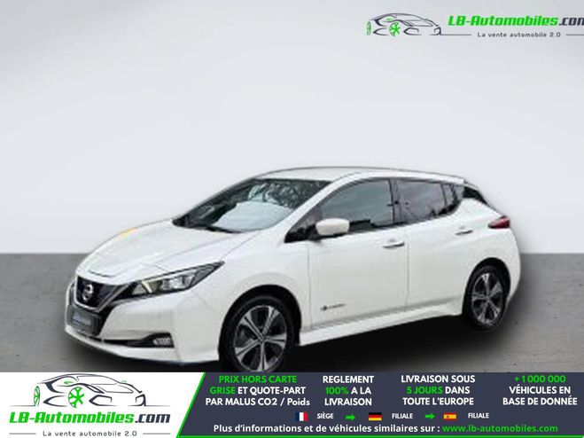 Nissan Leaf Electrique 62kWh 217 ch BVA Blanc M�tallique de 2020