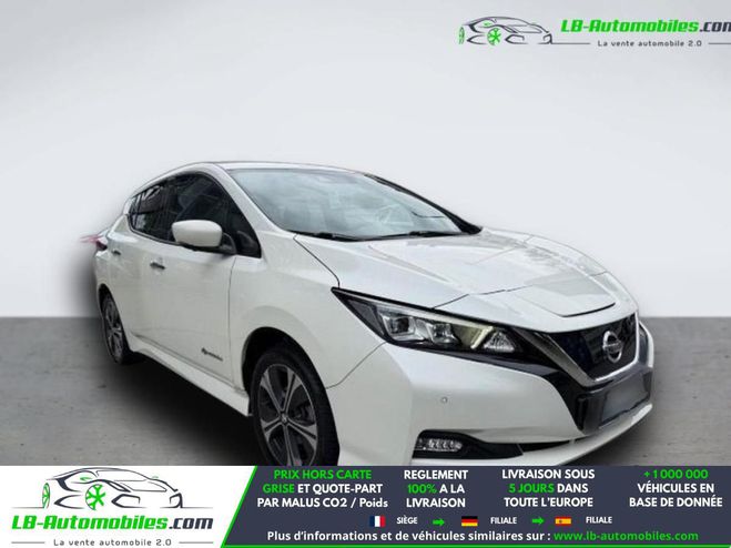 Nissan Leaf Electrique 62kWh 217 ch BVA Blanc M�tallique de 2020