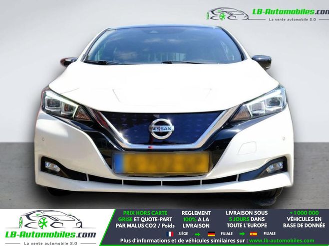 Nissan Leaf Electrique 40kWh 150 ch BVA Blanc M�tallique de 2019