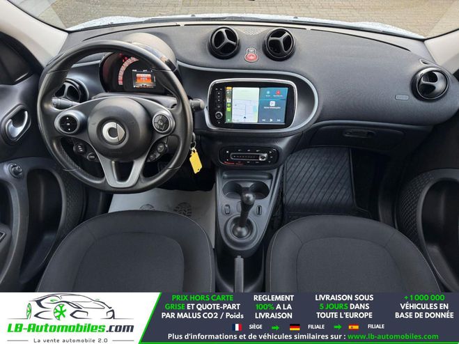 Smart Forfour 1.0 71 ch  BVA Blanc M�tallique de 2019
