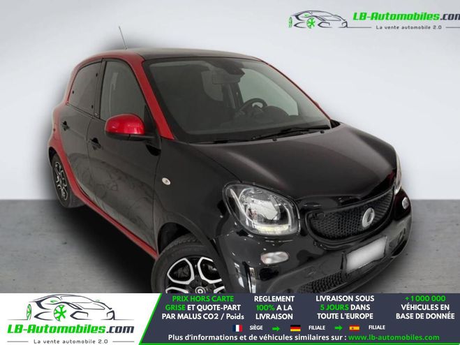 Smart Forfour 1.0 71 ch  BVA Noir M�tallique de 2016
