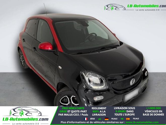 Smart Forfour 1.0 71 ch  BVA Noir M�tallique de 2016