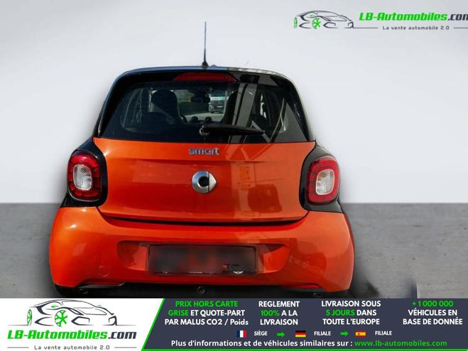 Smart Forfour 1.0 71 ch  BVA Noir M�tallique de 2017