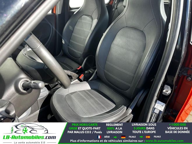 Smart Forfour 1.0 71 ch  BVA Noir M�tallique de 2017
