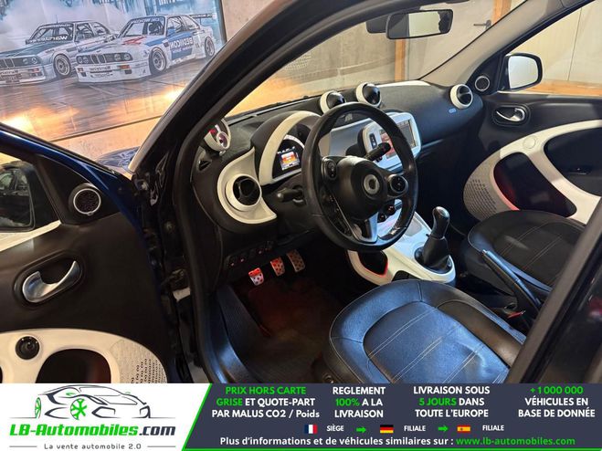 Smart Forfour 1.0 71 ch BVM Bleu M�tallique de 2015