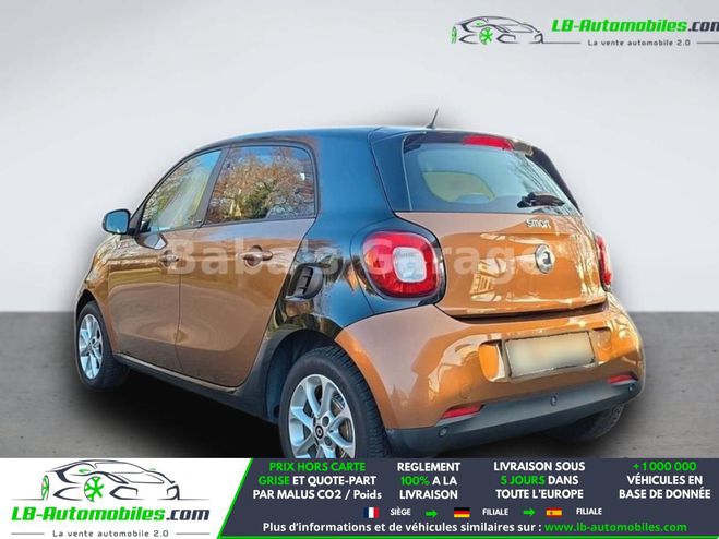 Smart Forfour 1.0 71 ch BVM Brun M�tallique de 2015