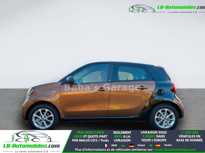 Smart Forfour 1.0 71 ch BVM Brun M�tallique de 2015
