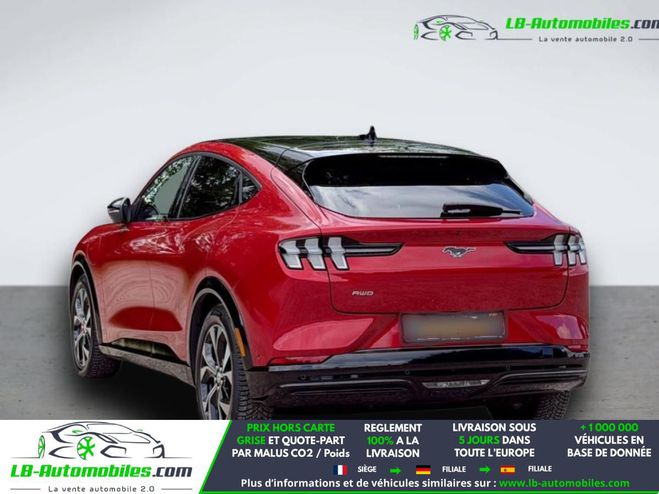 Ford Mustang 99 kWh 351 ch AWD Rouge M�tallique de 2021