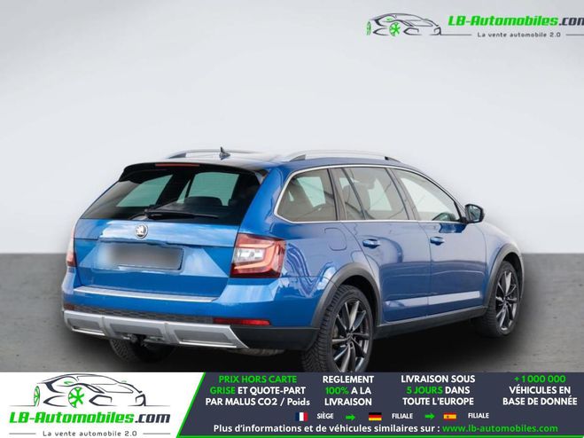 Skoda Octavia 1.8 TSI 180 ch BVA Bleu M�tallique de 2017
