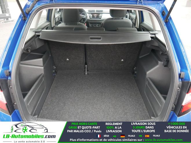Skoda Fabia 1.0 MPI 75 ch BVM Bleu M�tallique de 2019