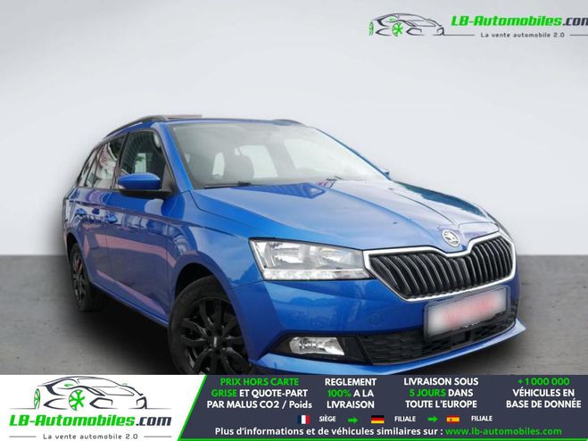 Skoda Fabia 1.0 MPI 75 ch BVM Bleu M�tallique de 2019