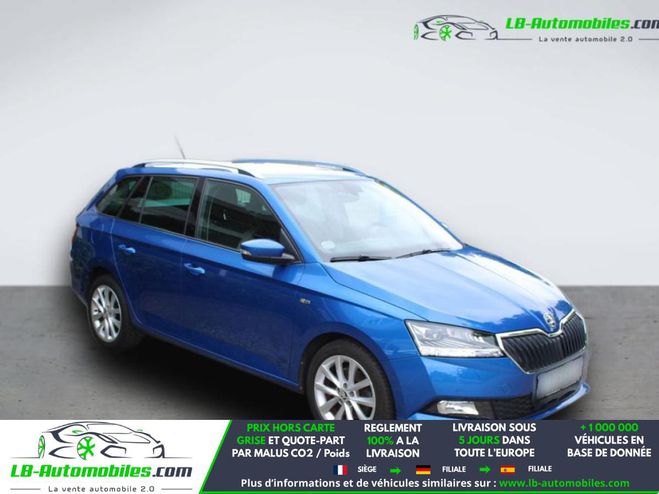 Skoda Fabia 1.0 TSI 110 ch BVA Bleu M�tallique de 2019
