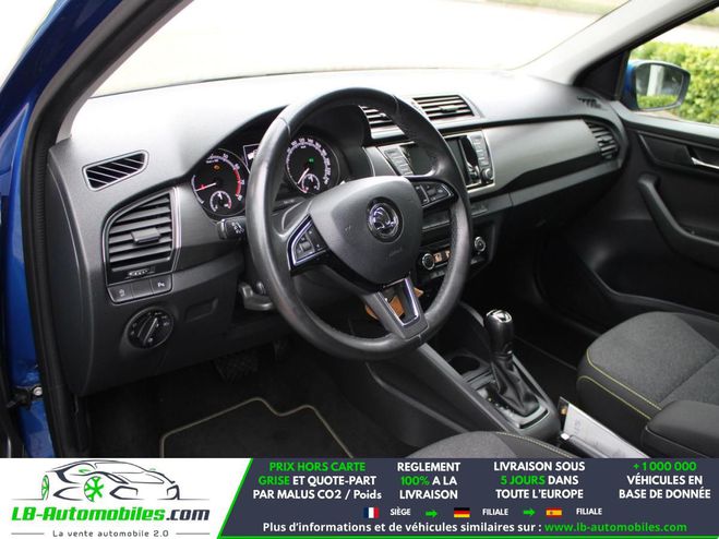 Skoda Fabia 1.0 TSI 110 ch BVA Bleu M�tallique de 2019
