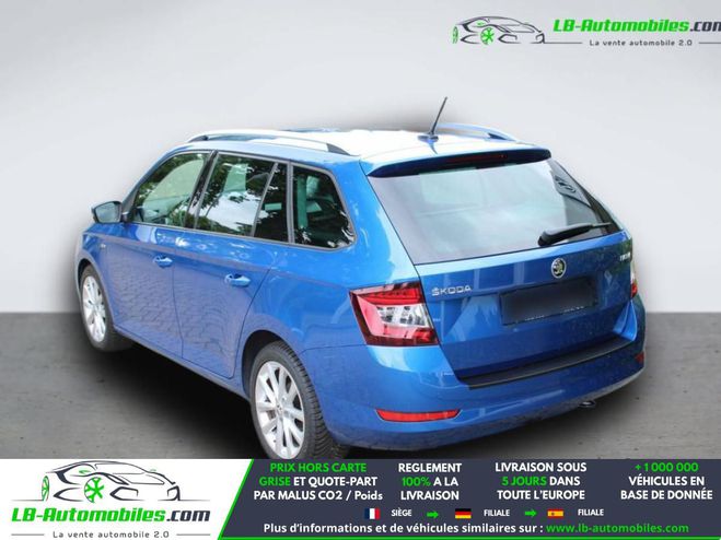 Skoda Fabia 1.0 TSI 110 ch BVA Bleu M�tallique de 2019