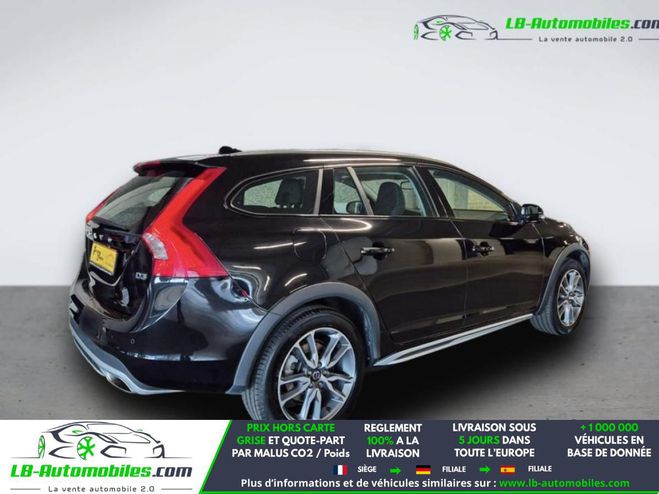 Volvo V60 D3 150 ch BVA Noir M�tallique de 2016