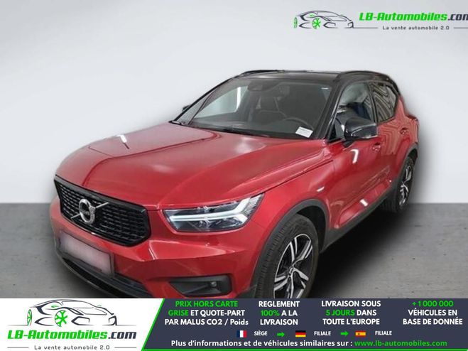 Volvo XC40 T2 129 ch BVA Rouge M�tallique de 2021